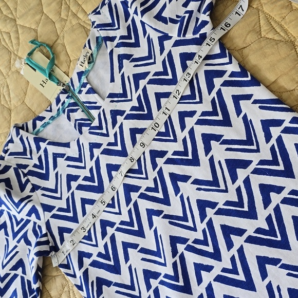 Hatley Blue Crush Cevron Dress - Picture 8 of 14